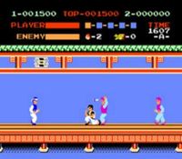 une photo d'Ã©cran de Kung-Fu sur Nintendo Nes